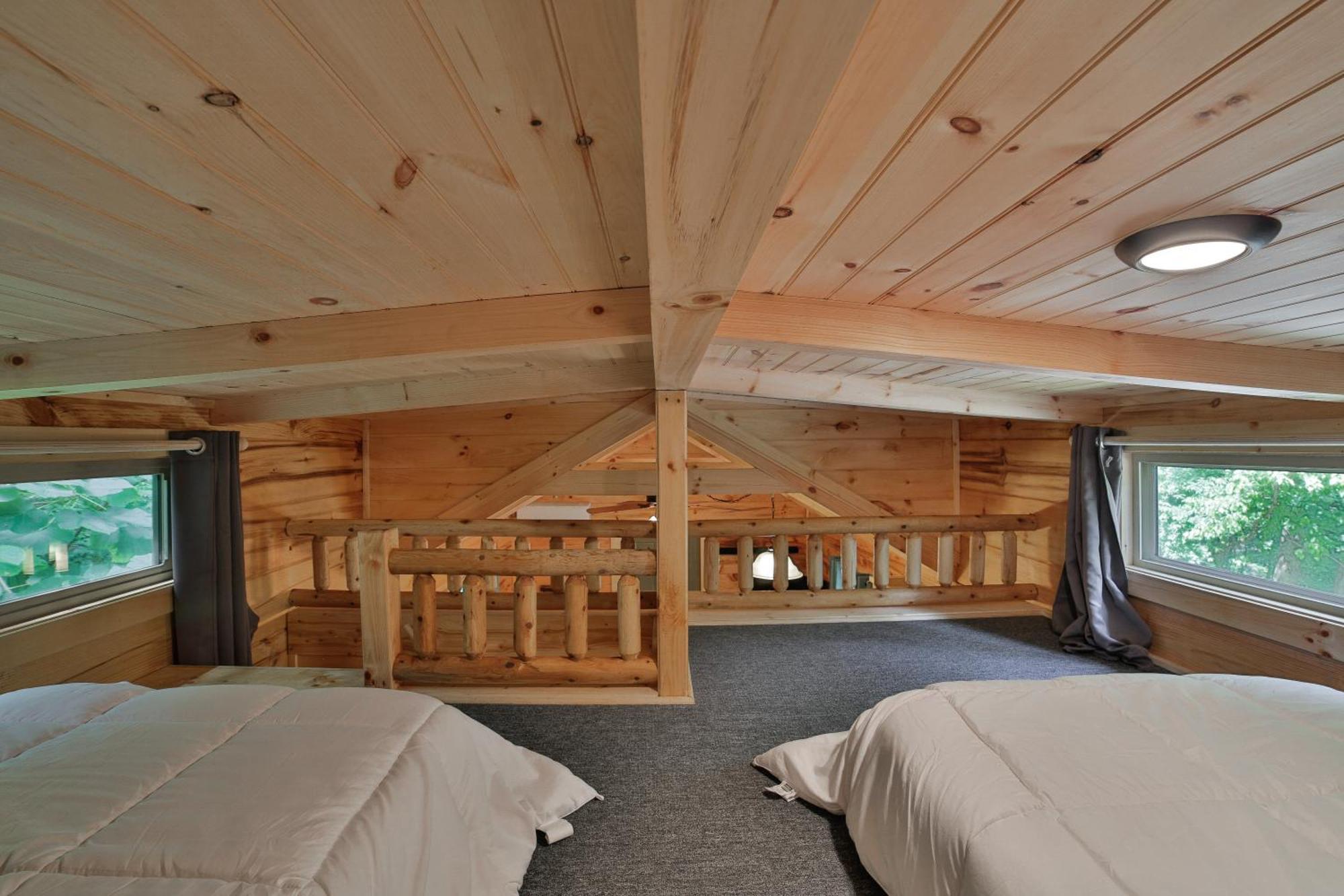 Ryon Tiny Home Cabin City-Side Rustic Retreat Chattanooga Eksteriør bilde