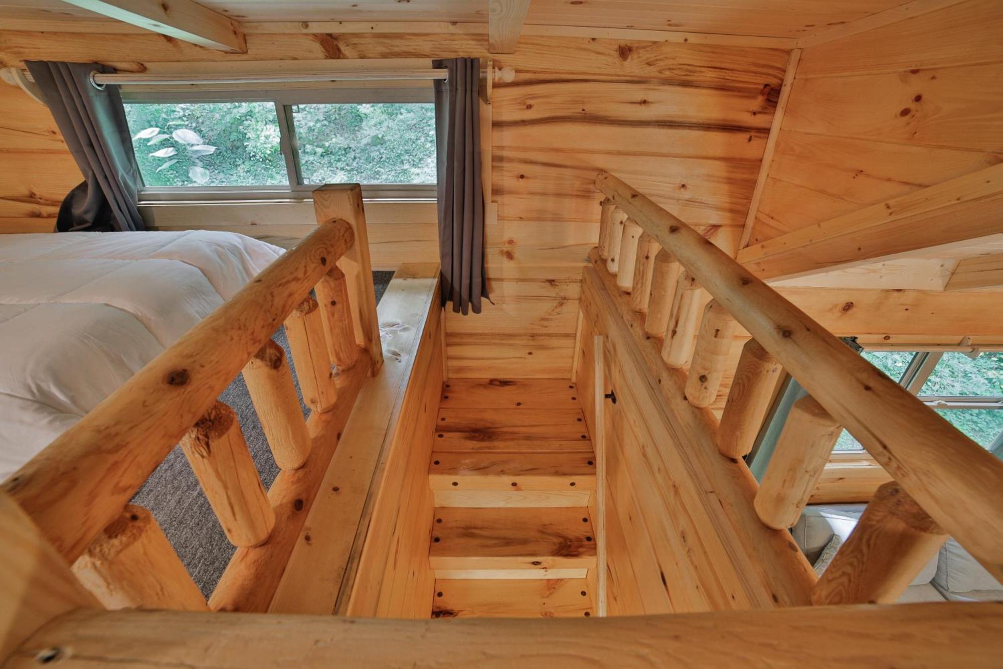 Ryon Tiny Home Cabin City-Side Rustic Retreat Chattanooga Eksteriør bilde